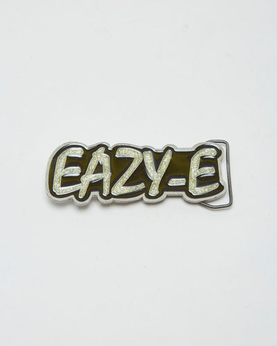Vintage 00s Eazy E Glittery Belt Buckle - O/S