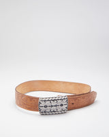 Vintage Hand-Made Western Belt W:32