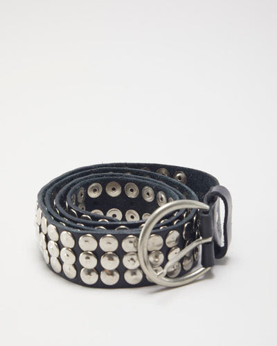 Vintage Studded Leather Belt