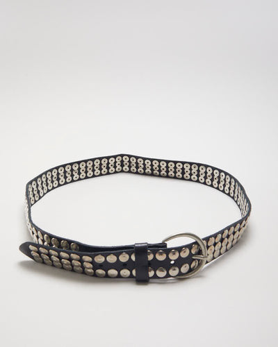 Vintage Studded Leather Belt