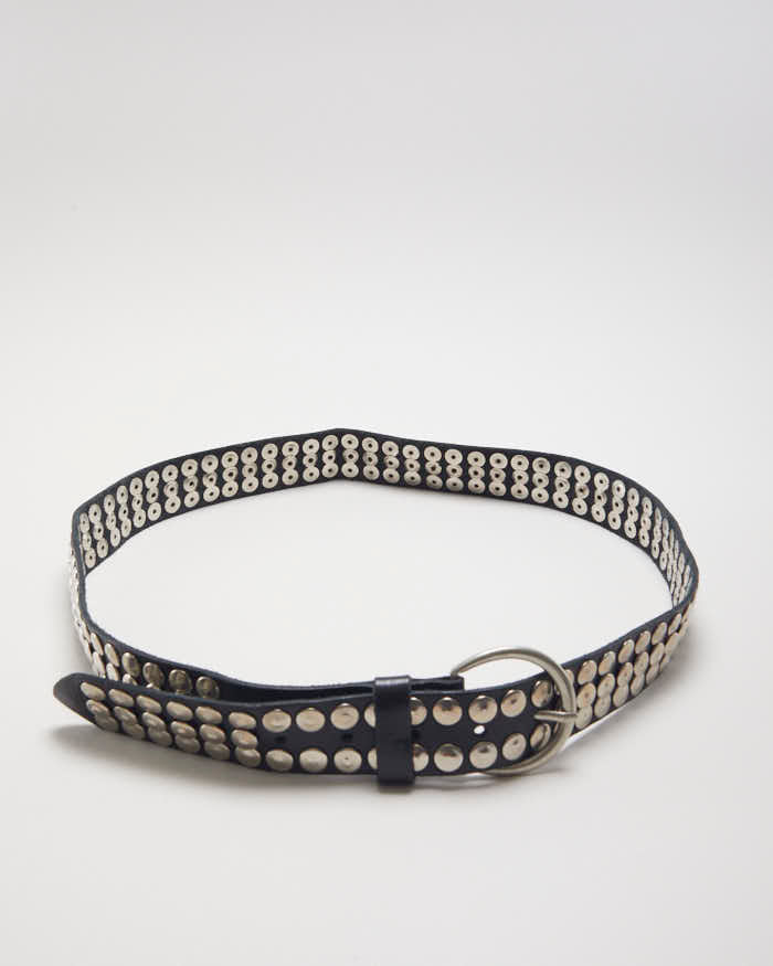 Vintage Studded Leather Belt
