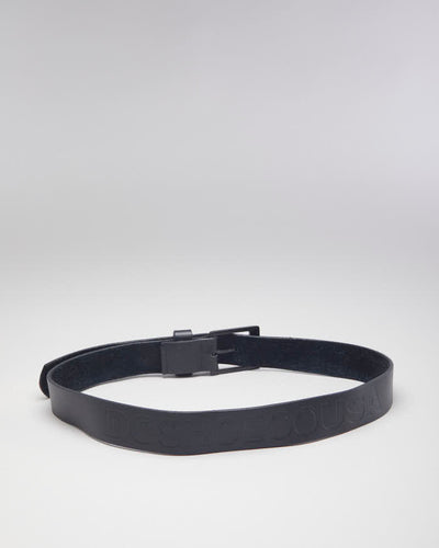 Y2k 00s DC Shoe USA Leather Belt - W32 - W37
