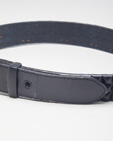 Y2k 00s Black Studded Belt - W32 - W36