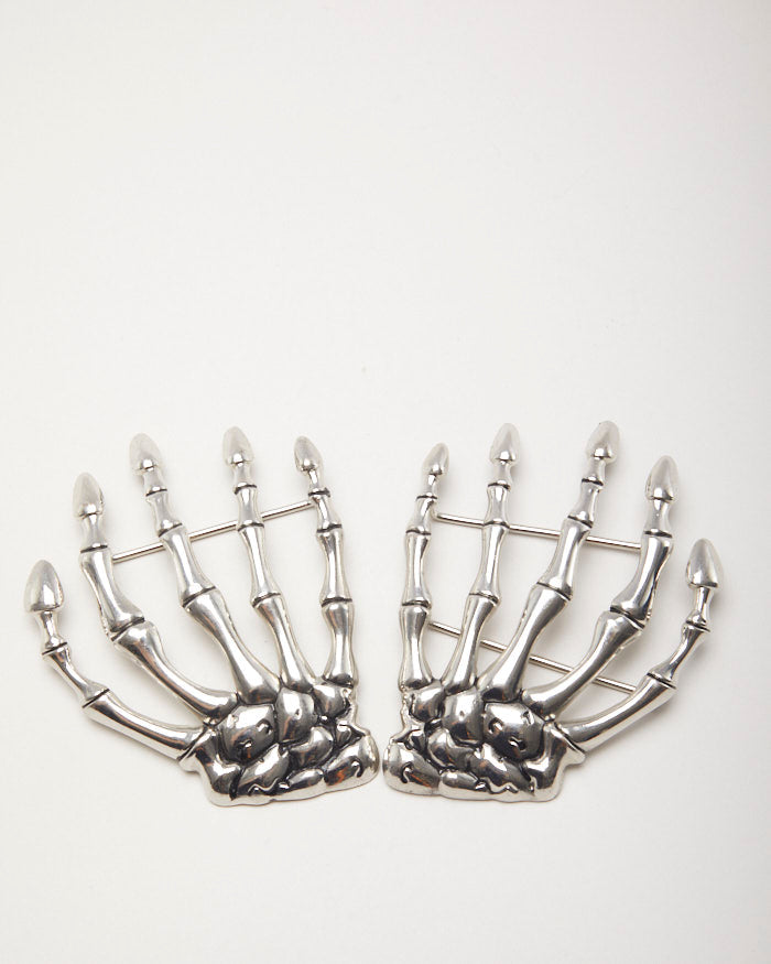 Y2k 00s Skeleton Hands Belt Accessories