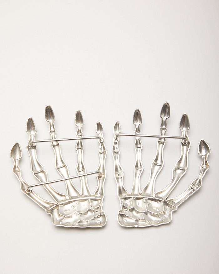 Y2k 00s Skeleton Hands Belt Accessories