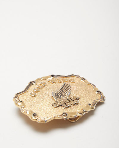 Vintage 70s Gold Wing Honda Belt Buckle