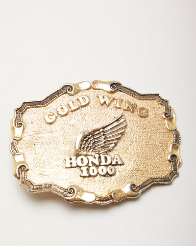 Vintage 70s Gold Wing Honda Belt Buckle