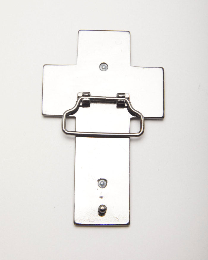 Vintage Y2k 00s Guess Cross Belt Buckle