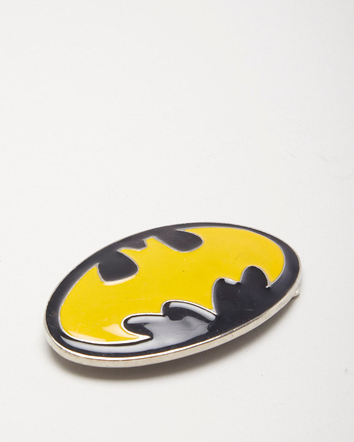 Batman Yellow &amp; Black Belt Buckle