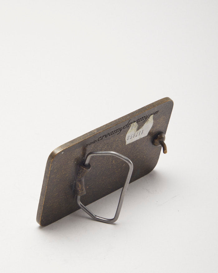 Grungey Rectangle Belt Buckle