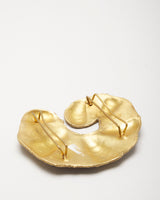 Gold Croissant Belt Buckle