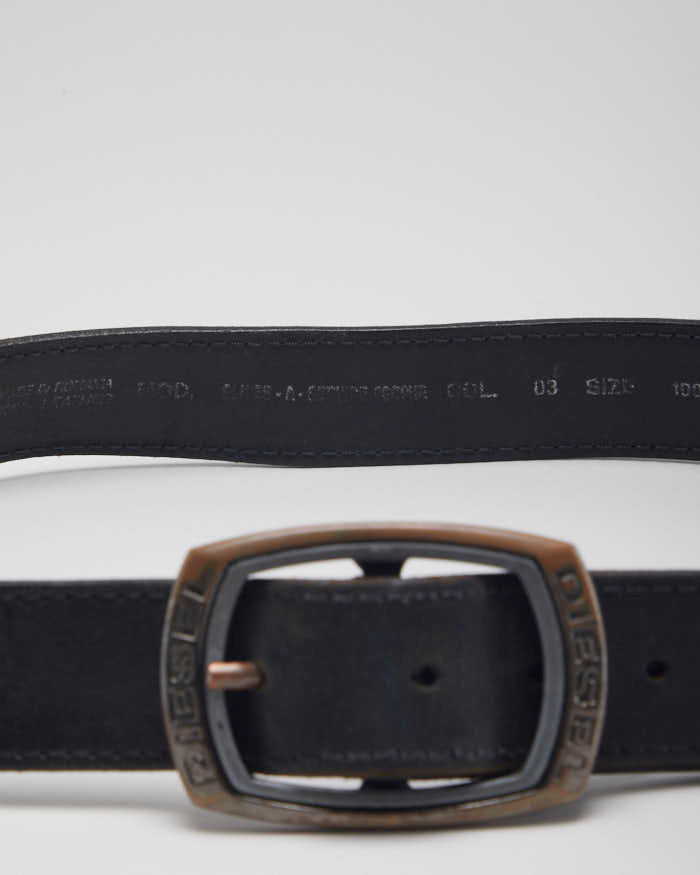 Vintage Diesel Leather Belt - W35-W40