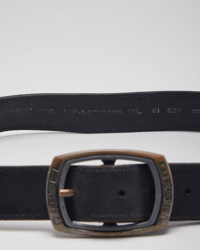 Vintage Diesel Leather Belt - W35-W40