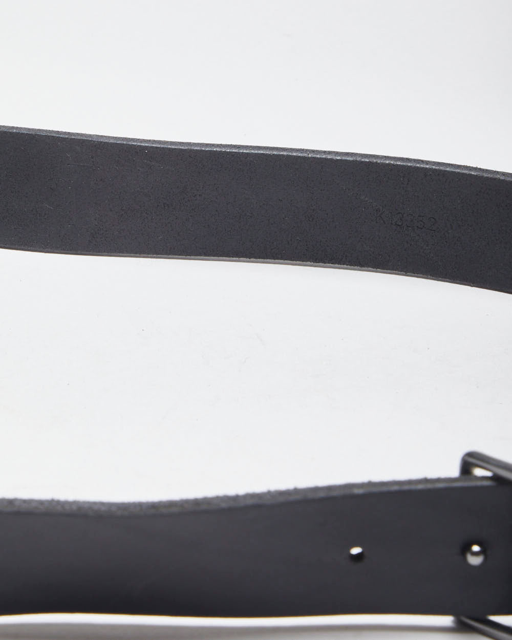 Calvin Klein Black Leather Belt - W33-W37