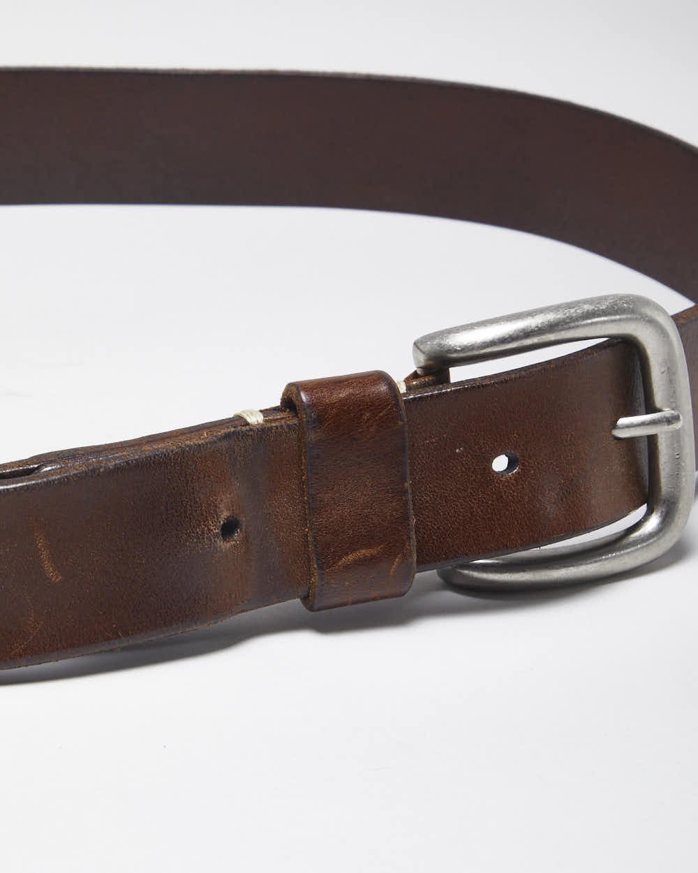Vintage Columbia Brown Leather Belt - W32-W37