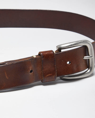 Vintage Columbia Brown Leather Belt - W32-W37