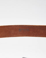Vintage Diesel Brown Leather Belt - W39-W46