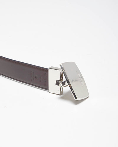 Vintage Y2k 00s Coach Leather Belt - W40- W44