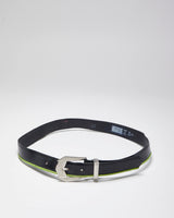 Vintage Y2k 00s Versace Black Leather Belt - W30 - W34