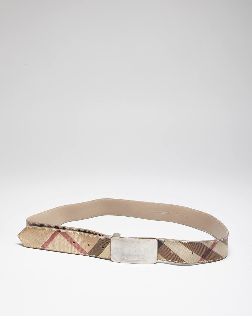 Vintage Burberry Nova Check Belt - W30-W37