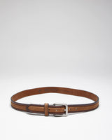 Vintage Columbia Brown Leather Belt - W34-W38
