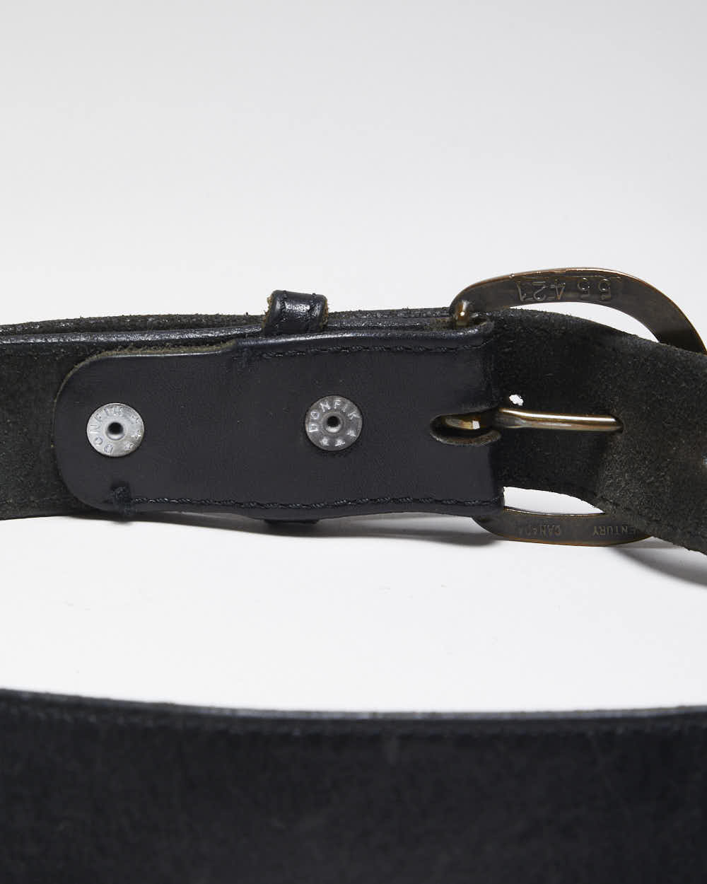 Vintage 90's Levi's Black Leather Belt - W31 - W36