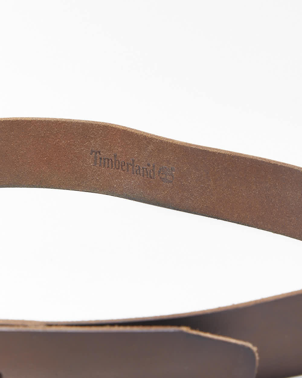 Vintage Timberland Brown Leather Belt - W34-W38