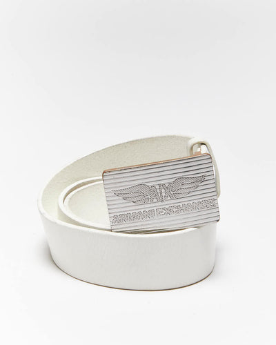 Vintage Armani Exchange Leather Belt - W33-W37