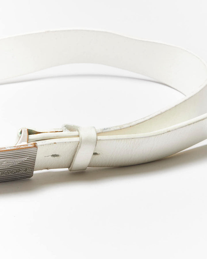 Vintage Armani Exchange Leather Belt - W33-W37