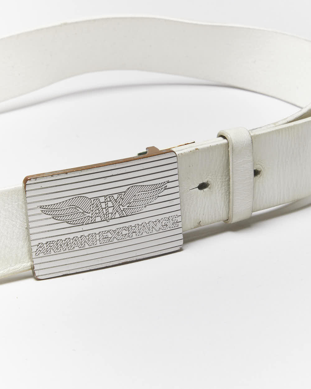 Vintage Armani Exchange Leather Belt - W33-W37