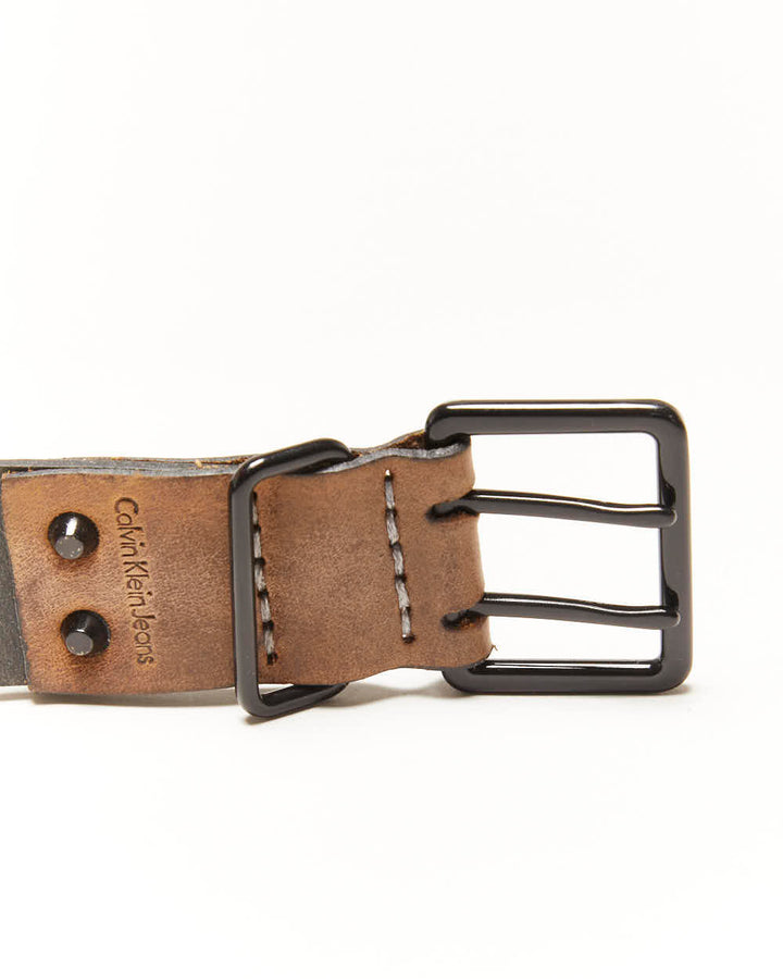 Calvin Klein Leather Belt - W40-W44