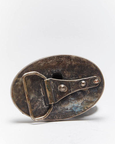 Vintage Skull & Cross Bones Belt Buckle