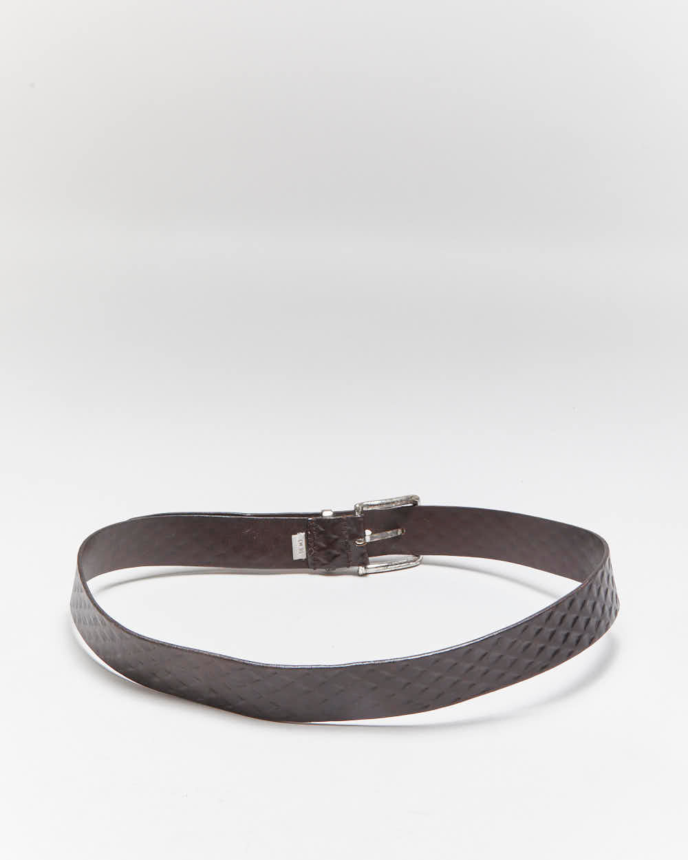 Vintage Y2k 00s Diesel Leather Belt - W34-W38