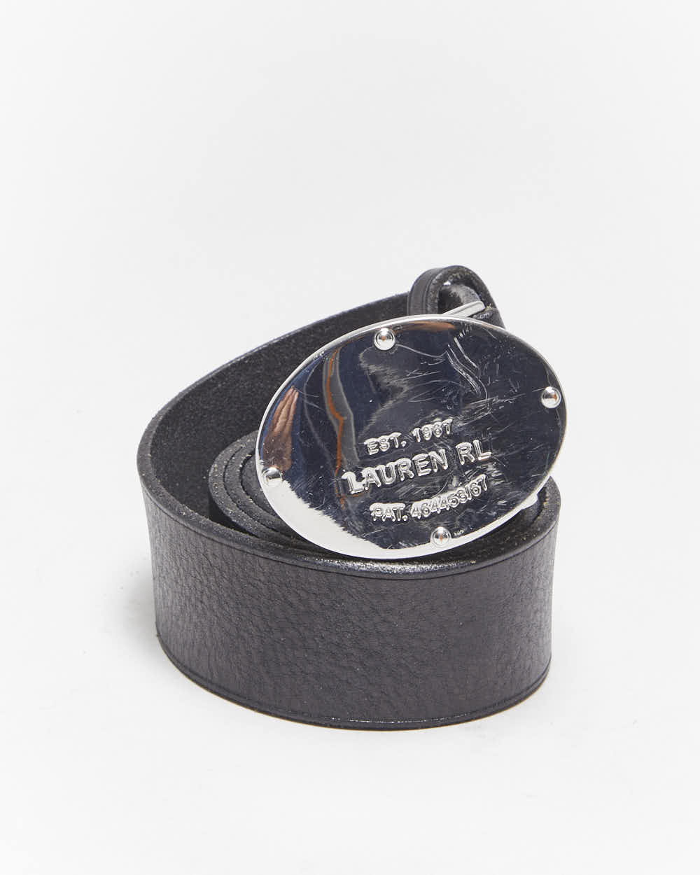 Vintage Ralph Lauren Leather Belt - W35-W40