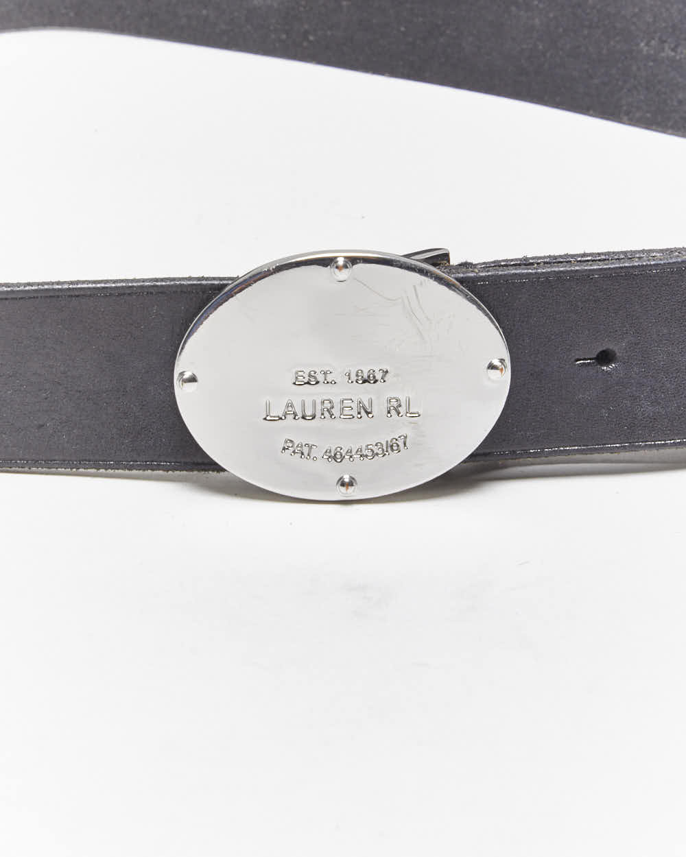 Vintage Ralph Lauren Leather Belt - W35-W40