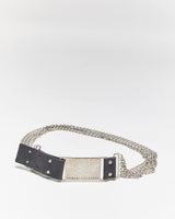Vintage Y2k 00s Armani Exchange Chain Belt - W33-W34