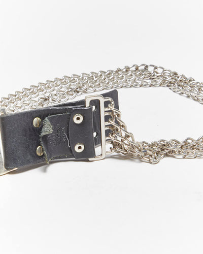 Vintage Y2k 00s Armani Exchange Chain Belt - W33-W34
