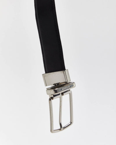 Vintage 00s Coach Embossed Leather Belt - W33-W37