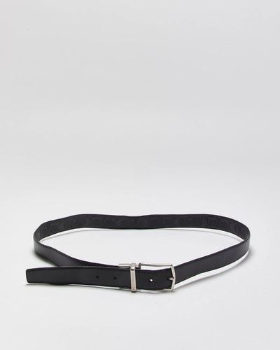 Vintage 00s Coach Embossed Leather Belt - W33-W37