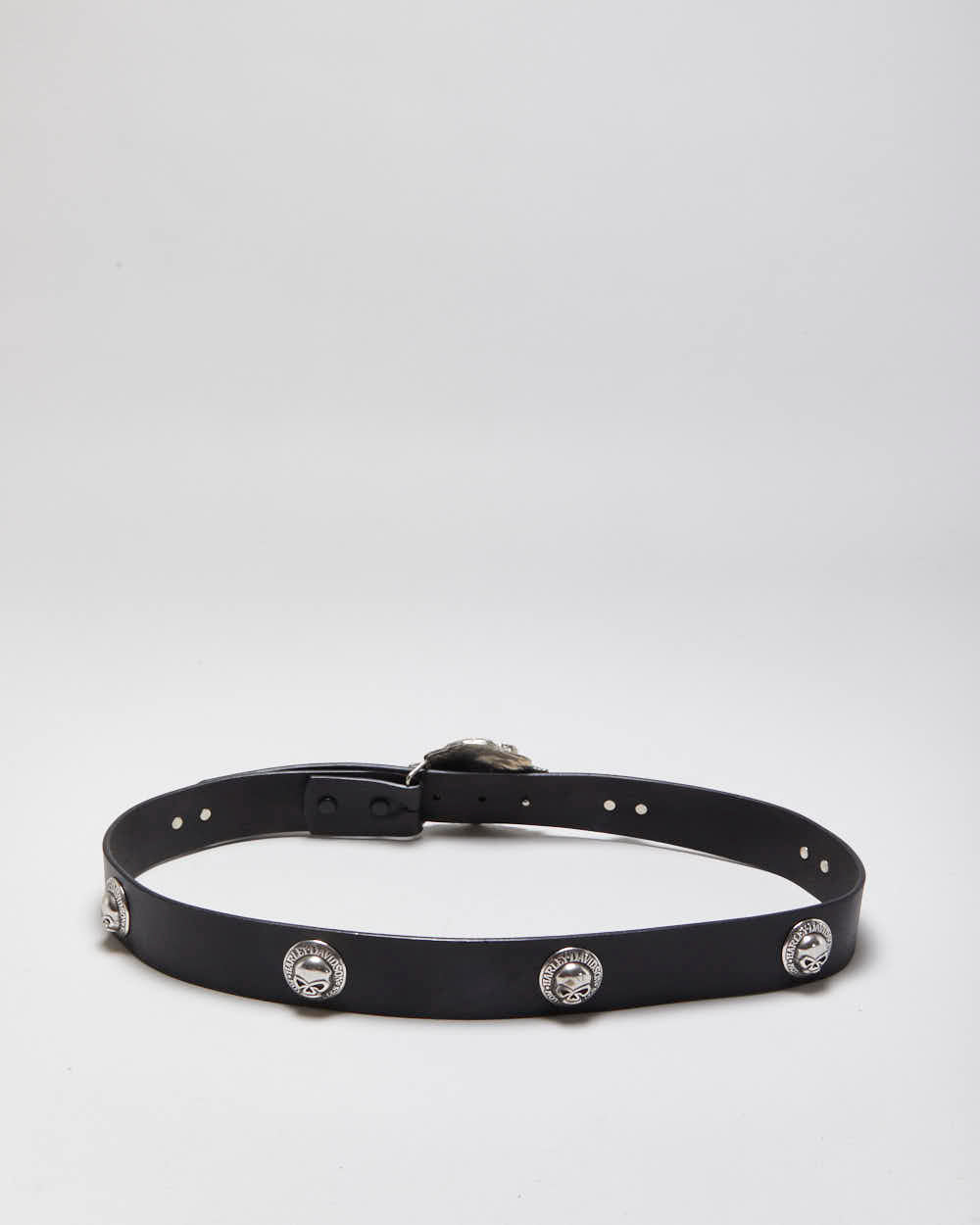 Vintage Harley Davidson Leather Belt - W34-W38