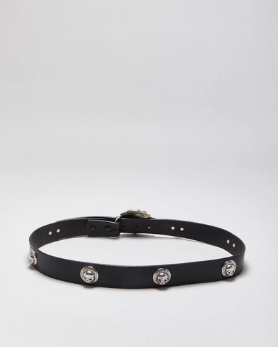 Vintage Harley Davidson Leather Belt - W34-W38