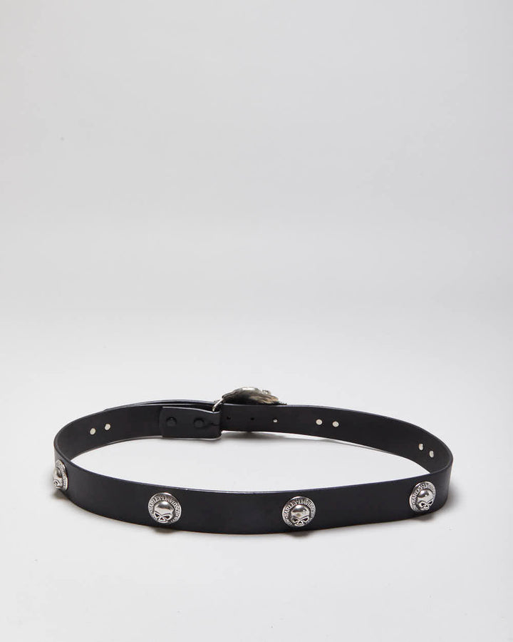 Vintage Harley Davidson Leather Belt - W34-W38