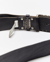 Vintage 00s Diesel Leather Belt W34-W38