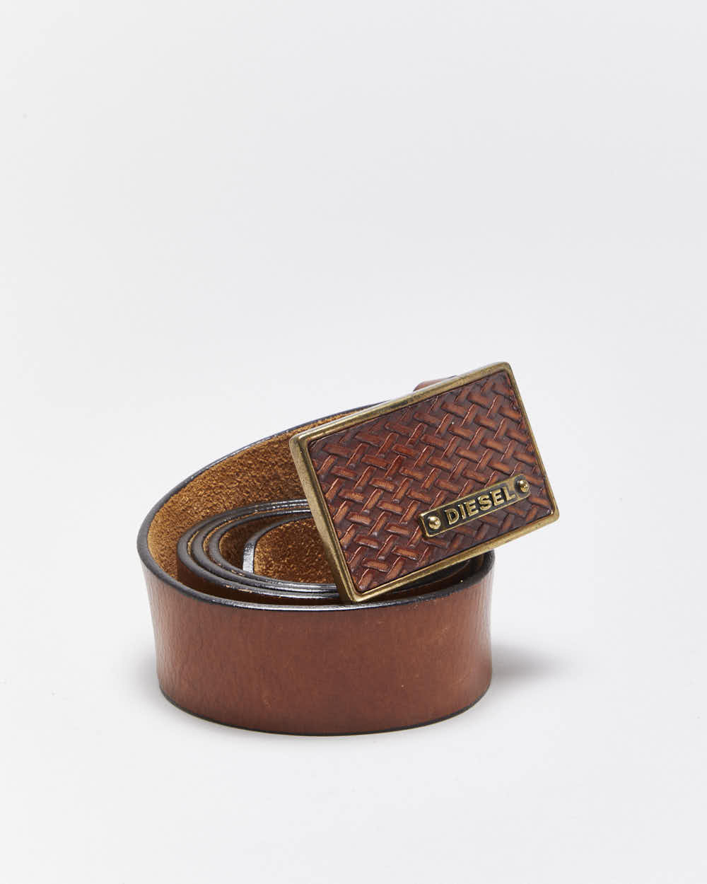 Vintage Diesel Leather Belt W34-W39
