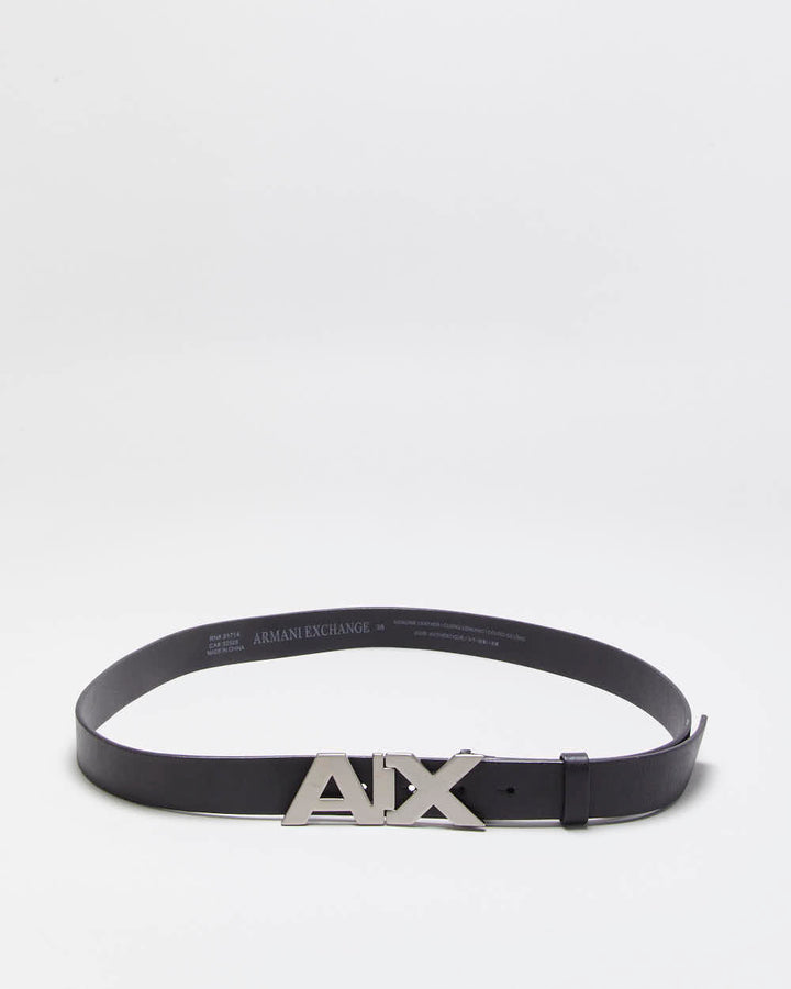Vintage Armani Exchange Leather Belt W36-W40