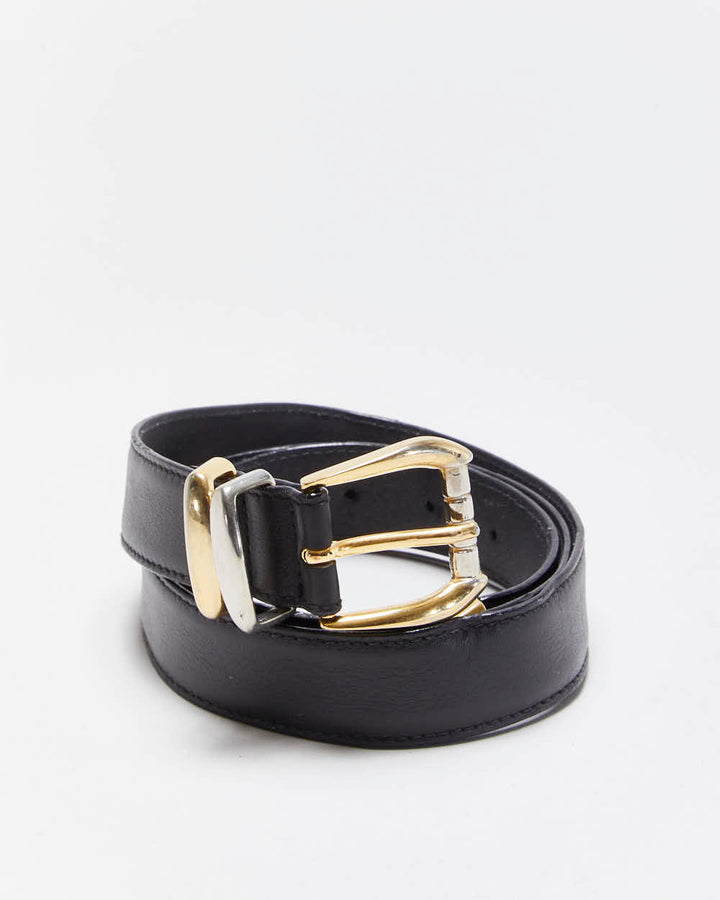 Vintage Gianni Versace Leather Belt - W35-W39