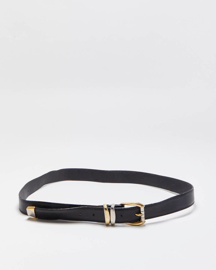 Vintage Gianni Versace Leather Belt - W35-W39