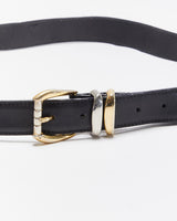 Vintage Gianni Versace Leather Belt - W35-W39
