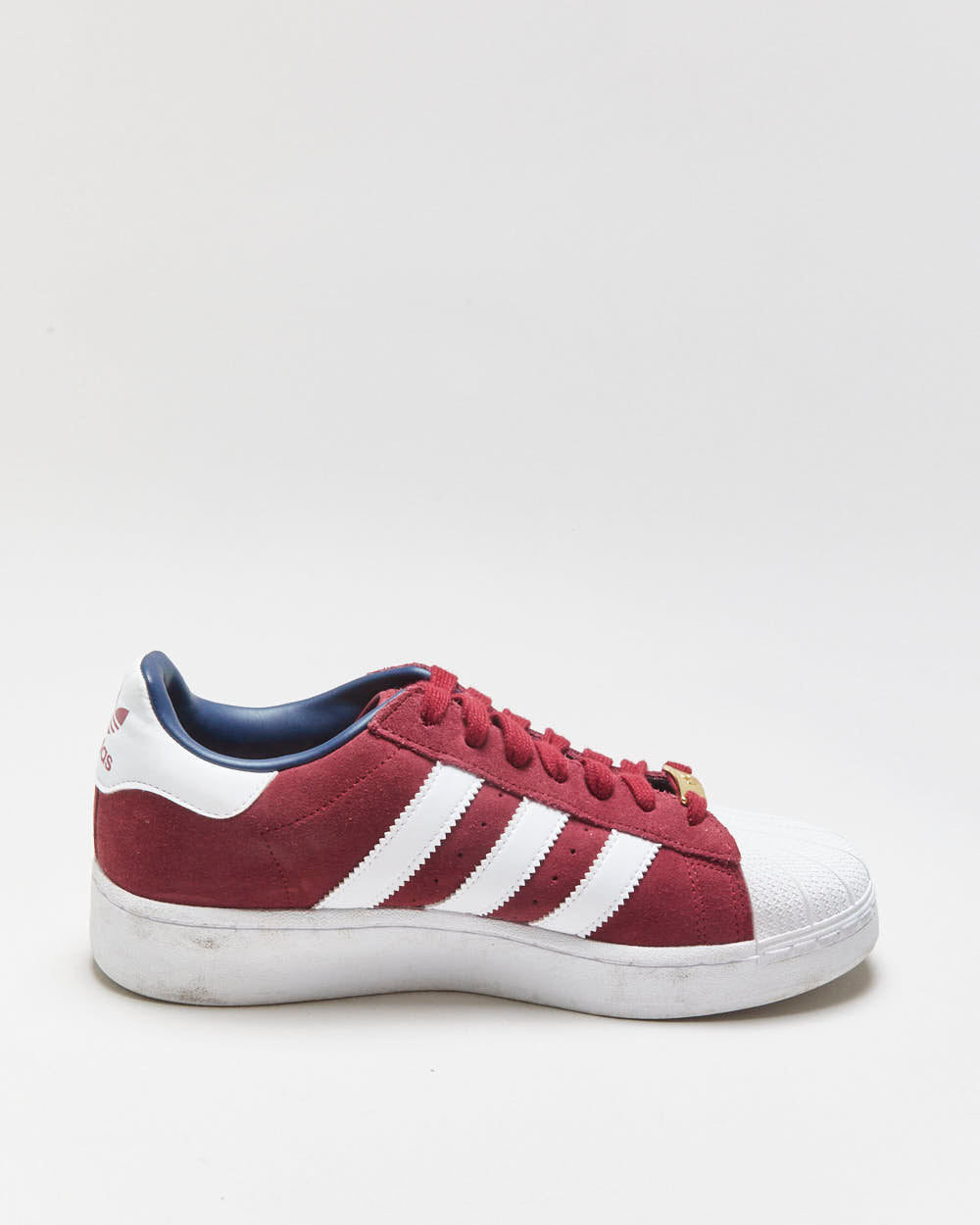 2023 Adidas Originals Superstar XLG 'Collegiate Burgundy' Trainers - UK8.5