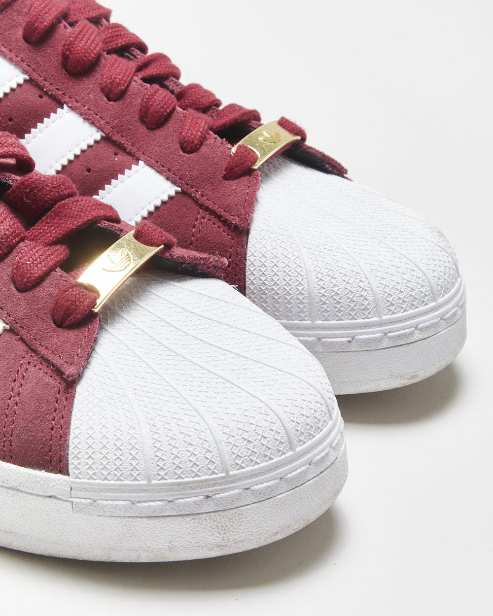 2023 Adidas Originals Superstar XLG 'Collegiate Burgundy' Trainers - UK8.5